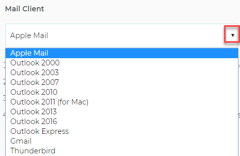 Desktop Email Clients