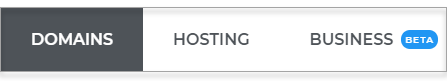 Login to your Domains Dashboard